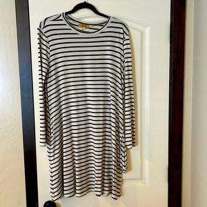 S Piko Dress Womens Long sleeve